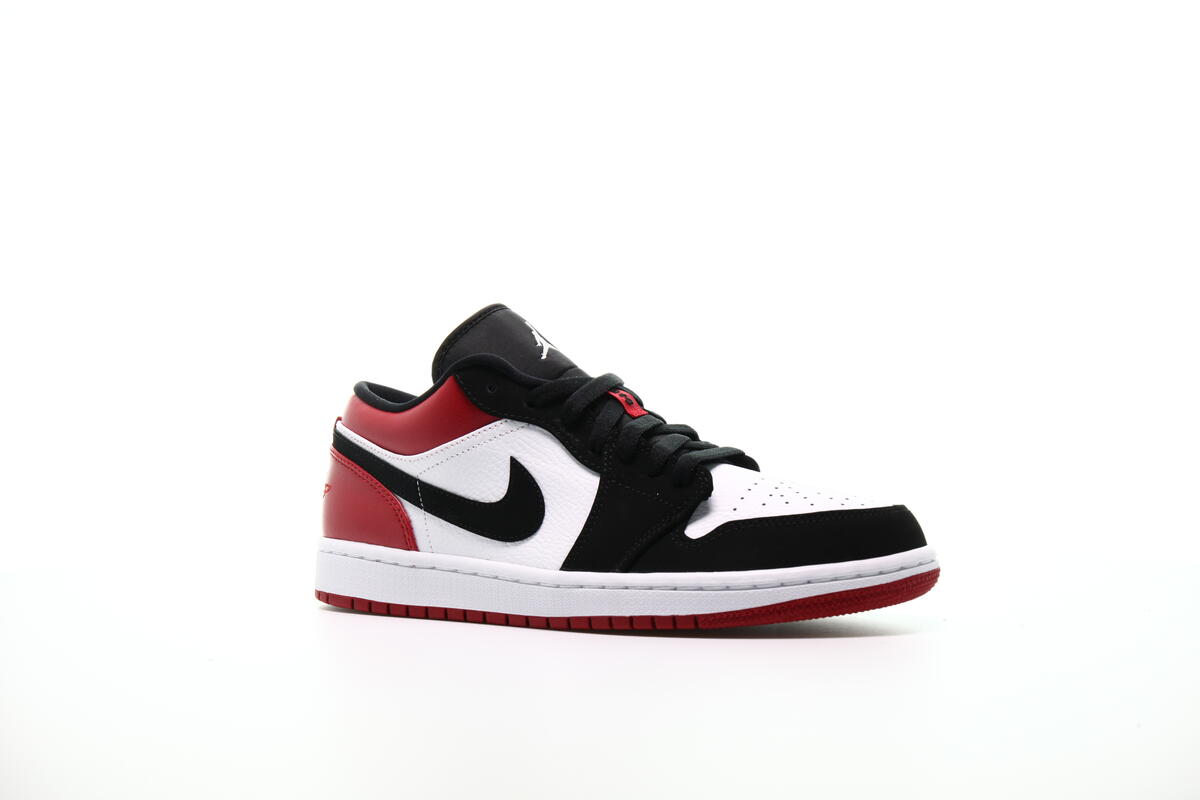 NIKE AIR JORDAN 1 LOW ナイキ エアジョーダン 553558-606 ジムレッド ブラック ホワイト size27.5cm air-jordan-1-low-white-black-